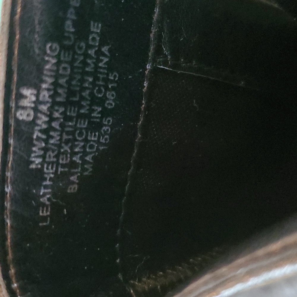 Nine West leather bootie size 8 - Picture 5 of 6